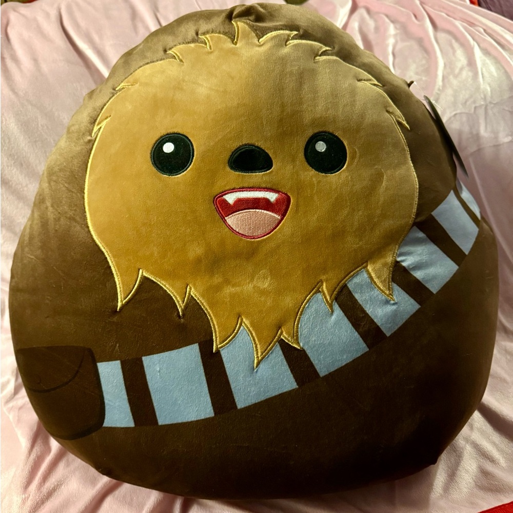 Squishmallows Brown and Tan Stuffed Animal